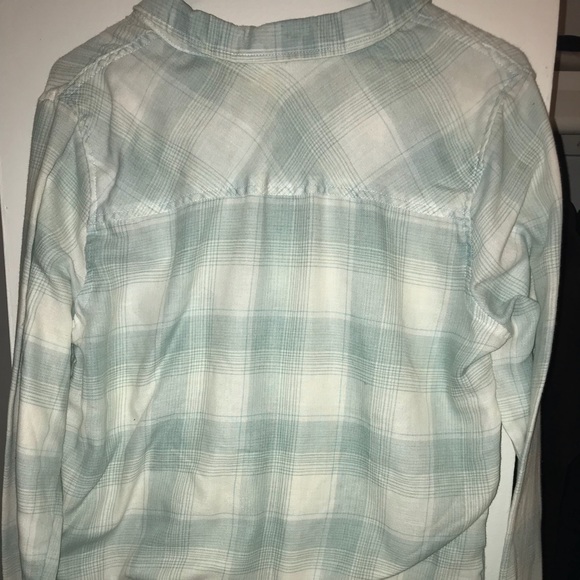 Plaid button down . - Picture 3 of 4
